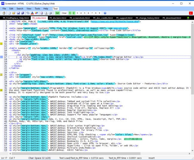 ProgramEdit 4.7.8 ProgramEdit 4.7.8