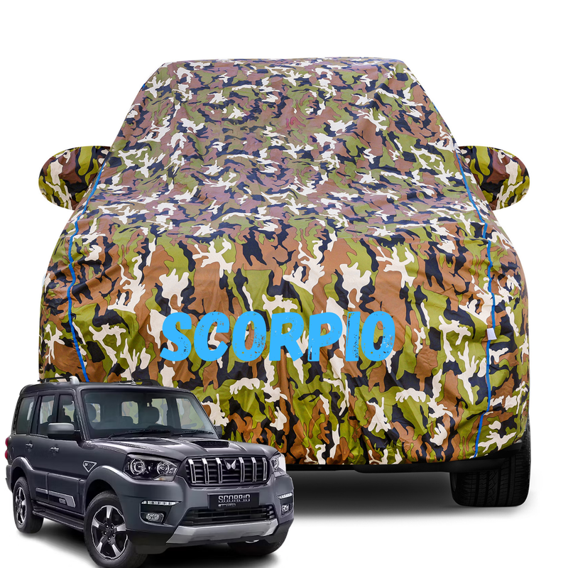 Scorpio Army Car Cover
