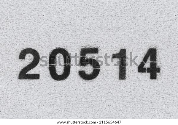 black number 20514 on white 600w 2115654647