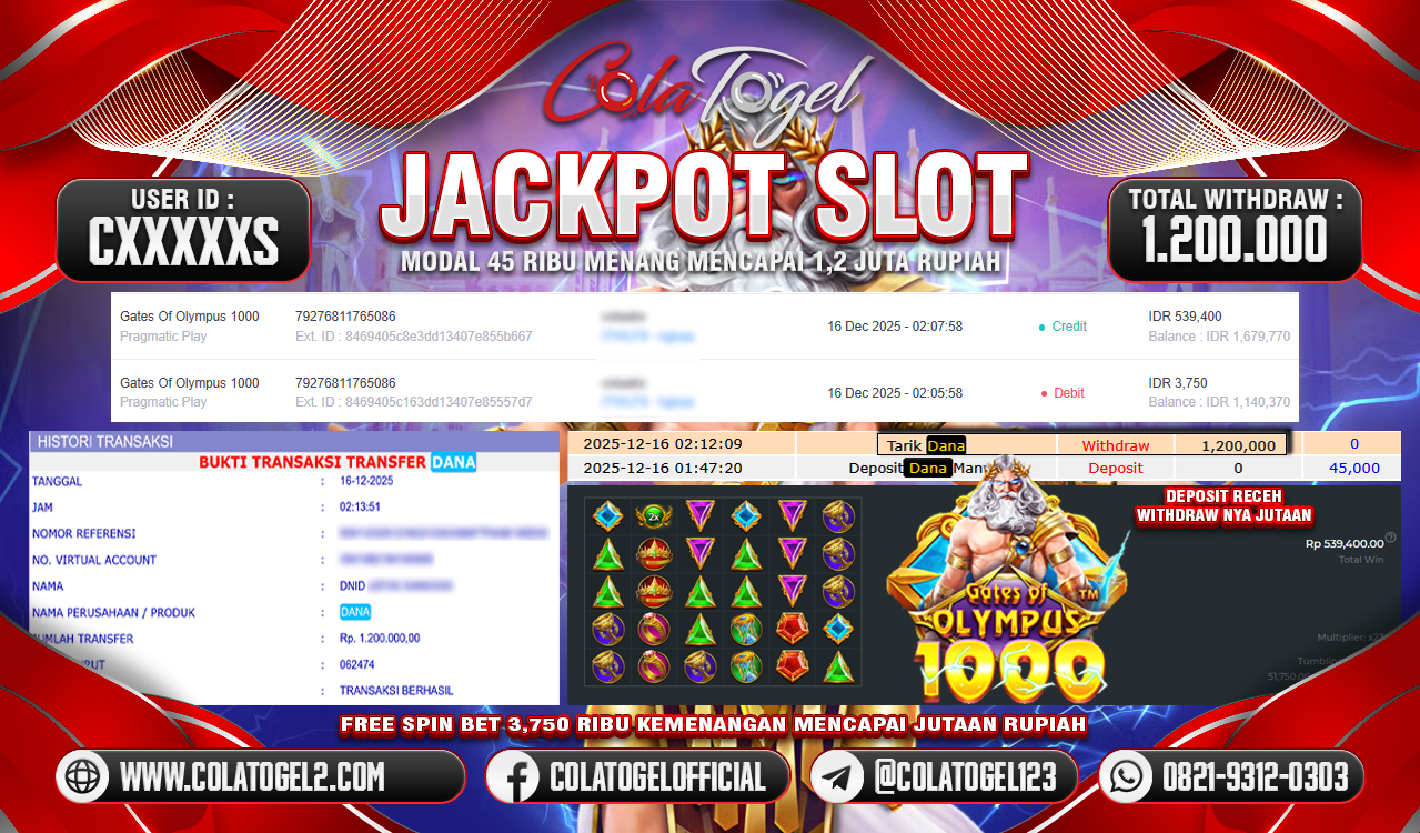 JACKPOT SLOT GACOR!!