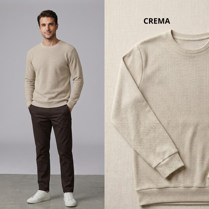Su&eacute;ter Crema