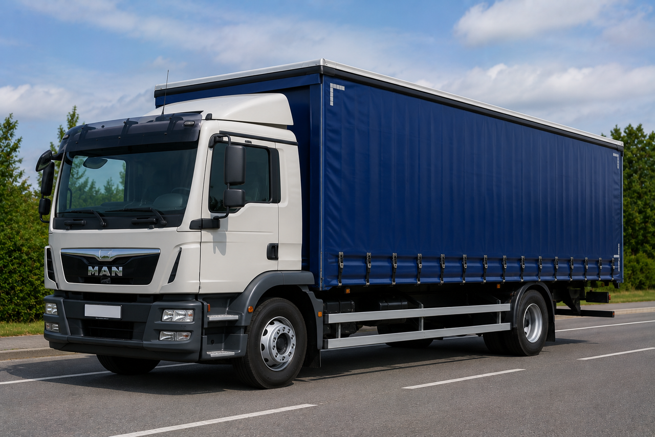 Curtain-side truck