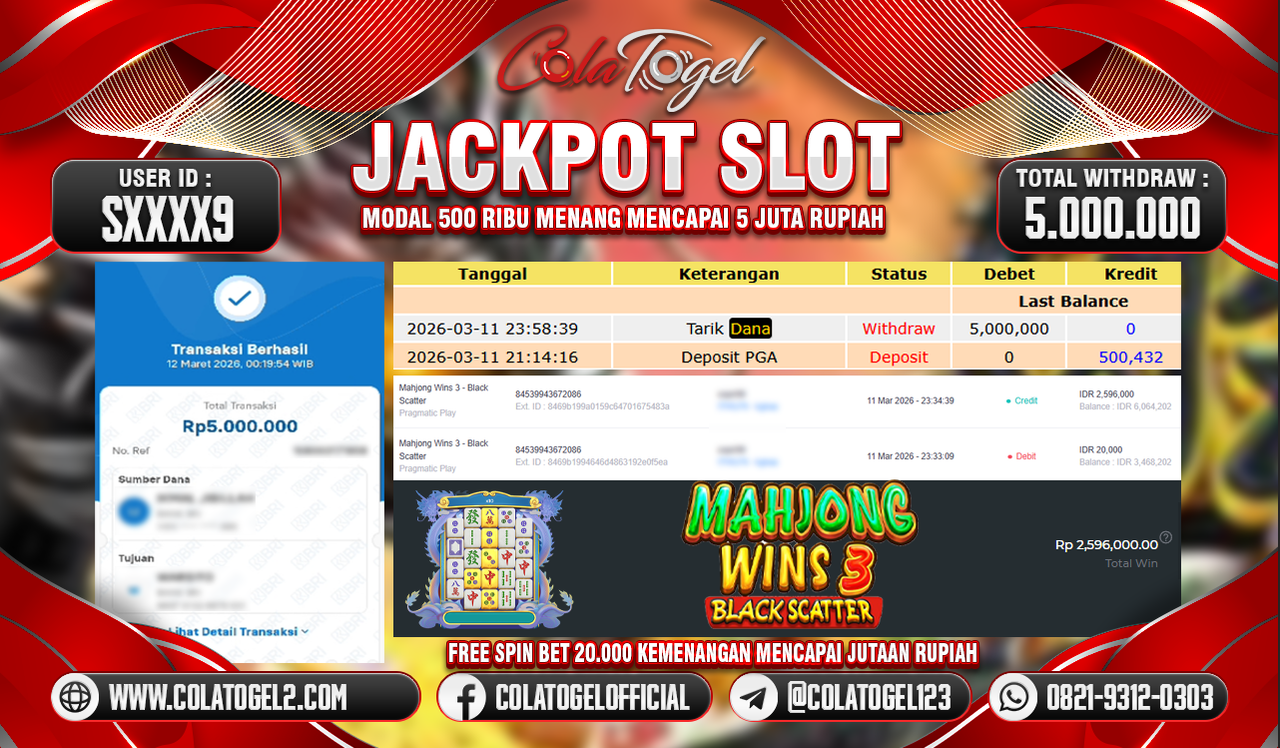 JACKPOT SLOT GACORR!!