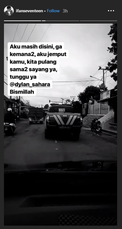 Instagram Story Ifan Seventeen