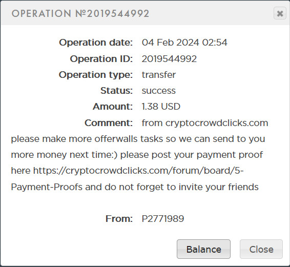 my payment