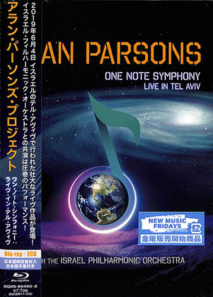 Alan Parsons With The Israel Philharmonic Orchestra - One Note Symphony (Live In Tel Aviv) [2022] [Japanese Edition, 2CD + BD]
