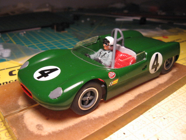 Converting 1/24 Monogram Scarab Mk.4 into a Lotus 23 | SlotForum