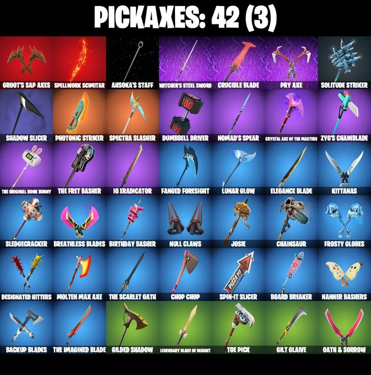 pickaxes comp