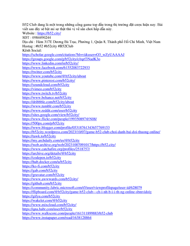 Game B52 Club - Chơi Đánh Bài Đổi Thưởng Online