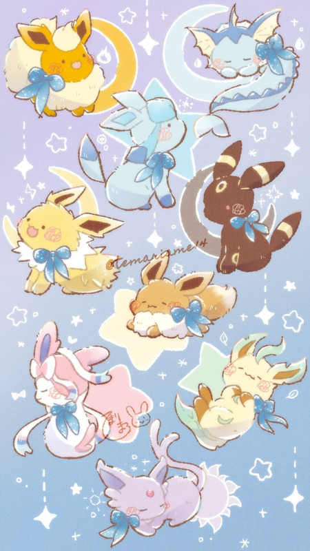 eevee-sylveon-umbreon-glaceon-vaporeon-a