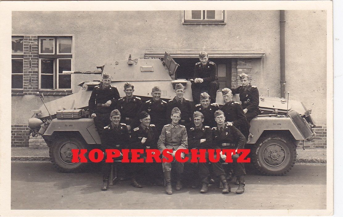 Panzerspähwagen Sd.Kfz 231 8-Rad Panzer - Besatz