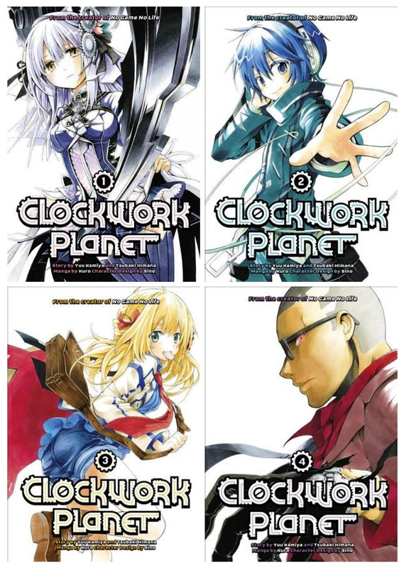 Clockwork Planet MANGA 1-4 LT