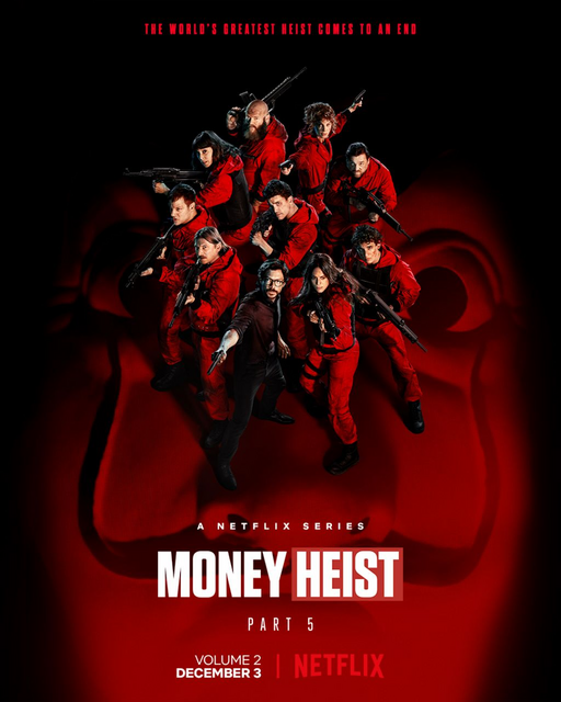 Money Heist (2021) New Hollywood Hindi Series S05 [EP 06 To 10] NF HDRip HEVC 720p & 480p Download