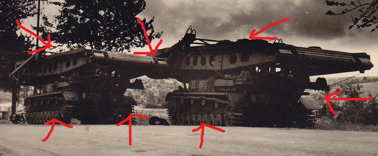 Brückenlegerpanzer IV Brückenleger Panzer 4 Steg