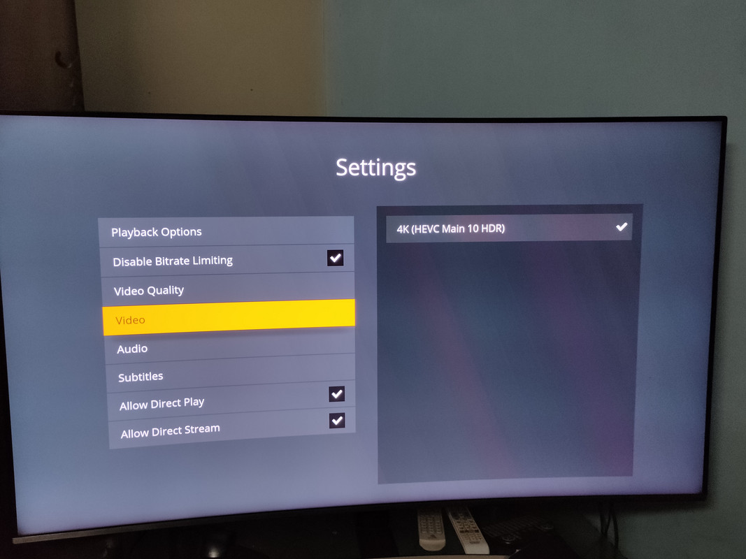 Aspect Ratio Selection for Samsung TV ? r/PleX