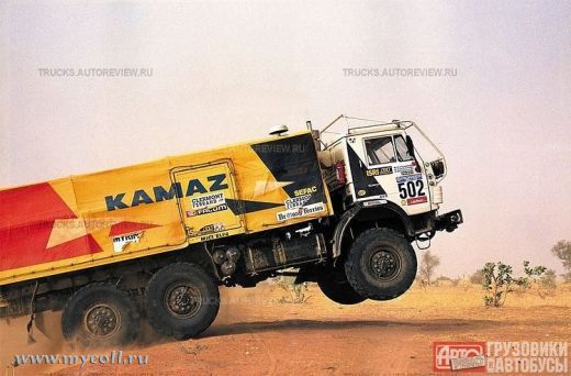 КамАЗ-431010 ?алли (Rallye Objectif Sud 1989 Таммека КК1, КЧ 2)