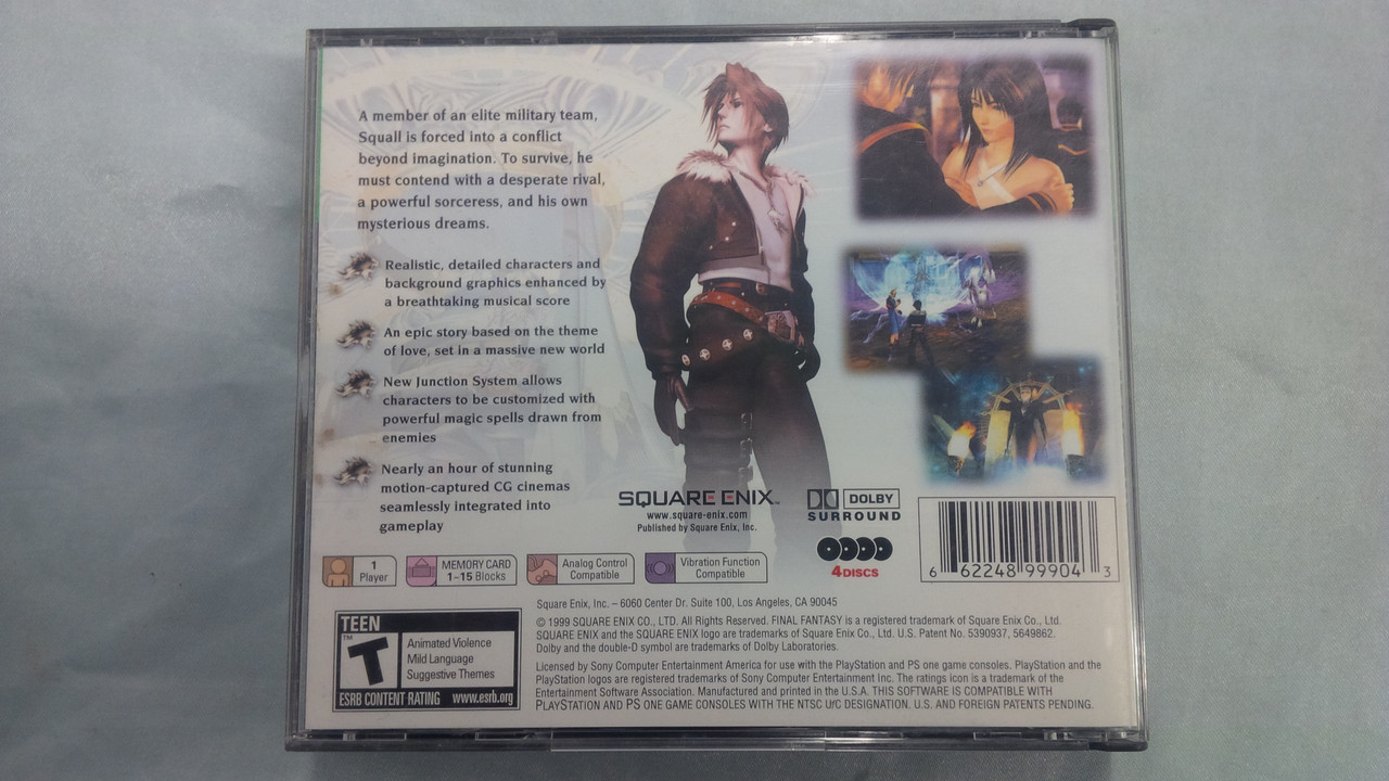 Final Fantasy 8 - 06 (rear cover) 132953