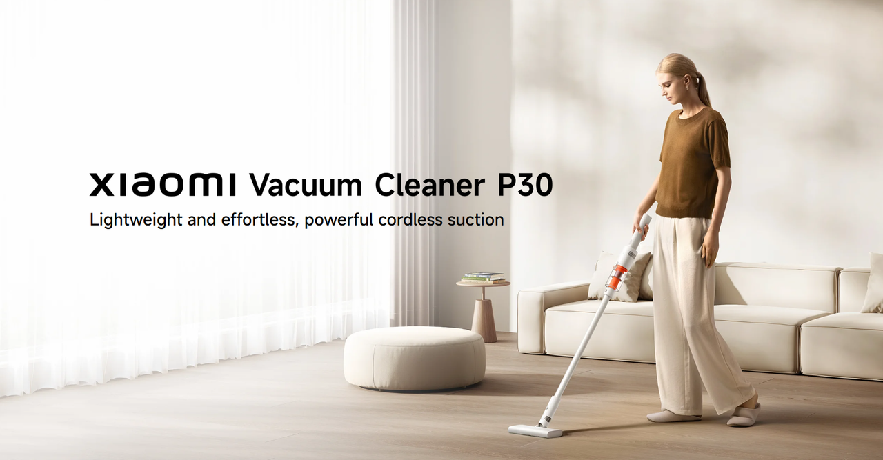 Xiaomi Vacuum Cleaner P30 Hero Banner