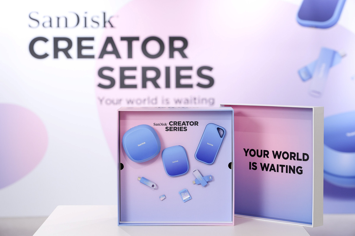 全新 SanDisk Creator Series 在台灣上市 專為提升與賦能內容創作者而設計