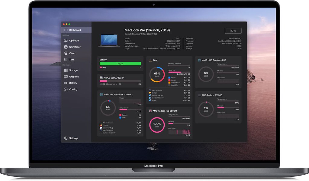 Sensei El mejor limpiador de Mac para macOS 1