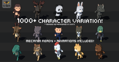 Unity Asset Cubebrush 1000plus Character Pack v.1.0 (x64) Unity Asset Cubebrush 1000plus Character Pack v.1.0 (x64)