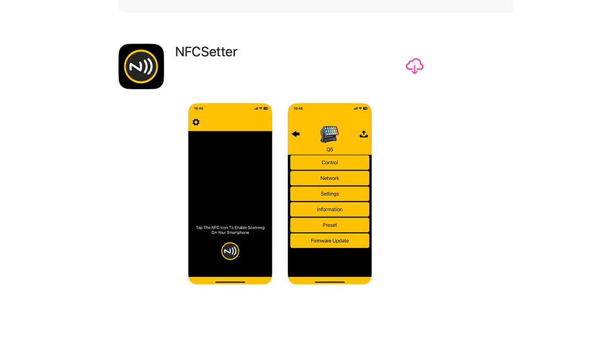 AML Lighting Zero-Power Smartphone App Interface Configuration
