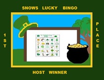 snows h 1st bingo