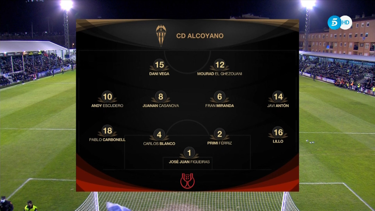 Copa del Rey 2021/2022 - Dieciseisavos de Final - CD Alcoyano Vs. Real Madrid (1080i/720p) (Castellano/Español Latino) 1