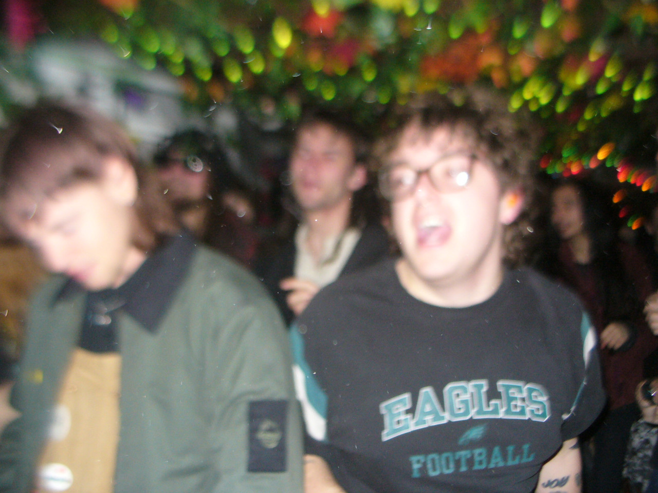 the audience, pretty enthused