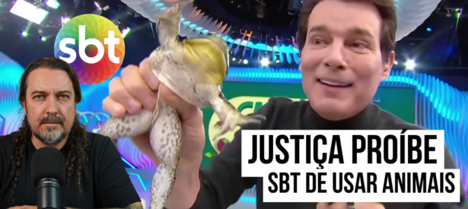 Justiça proíbe SBT de usar animais após incidente no programa Domingo Legal