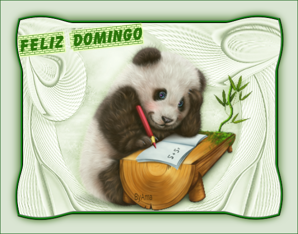 Panda en la Escuela DOMINGO