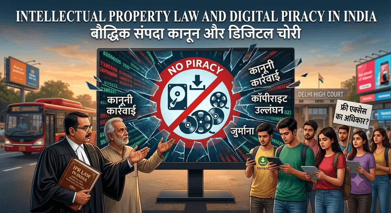 Intellectual Property Law and Digital Piracy in India