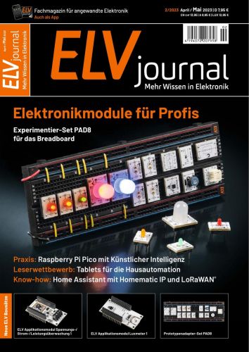 Cover: Elv Journal Mehr wissen in Elektronik No 02 2023