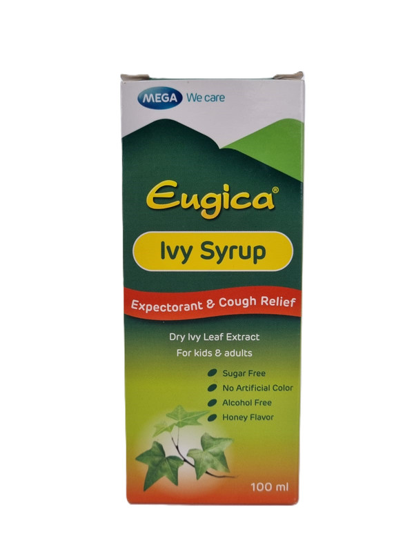 Eugica Ivy Expectorant & Cough Relief Syrup 100Ml