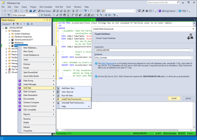 Devart dbForge Unit Test for SQL Server 1.9.3