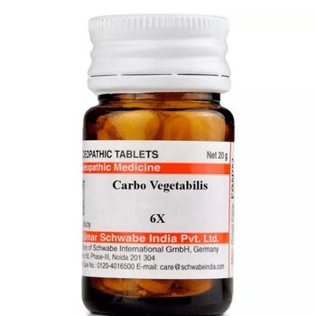 Willmar Schwabe India Carbo Vegetabilis 6X (20g)