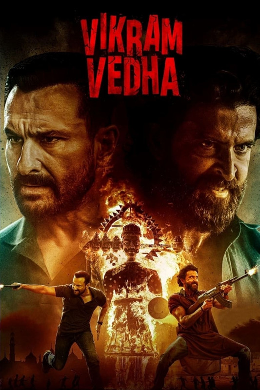 Vikram Vedha (2022) Hindi, Marathi, Bengali JIO WEB-DL – 480P | 720P | 1080P – Download & Watch Online