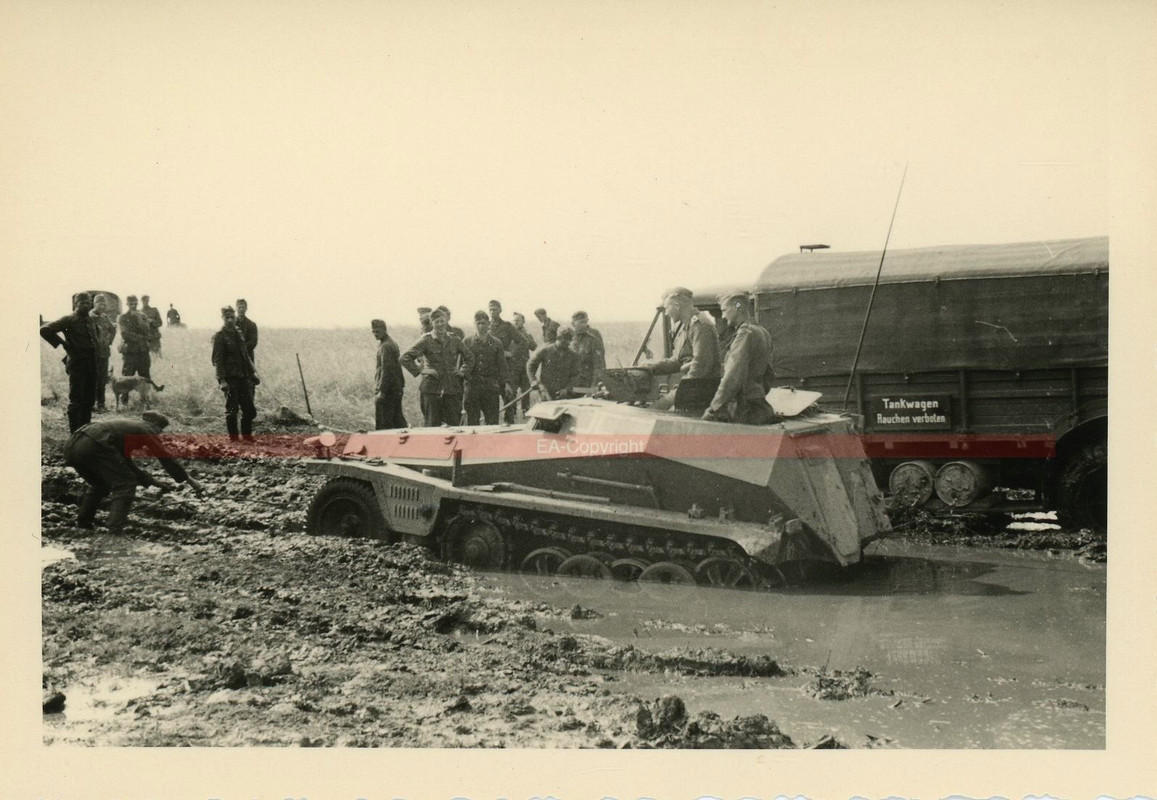 Sd.Kfz. Halbkette Sturmgeschütz StuG Russland Wr