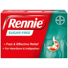 Rennie Sugar Free Tablets 24s