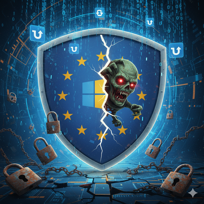 Windows 10 no Limiar do Abismo: Microsoft Libera Graça na Europa para Evitar o Chicote da UE