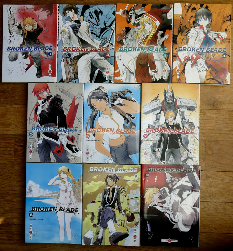 MANGA BROKEN BLADE Série complète EO Française 1