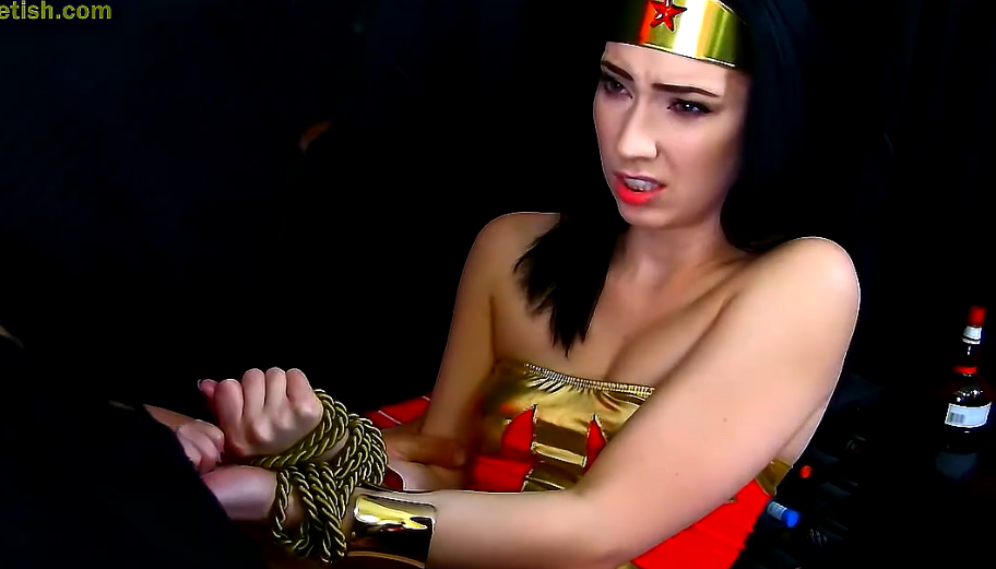 PrimalFetish – Aria Alexander – Wonder Woman Bound To Cum