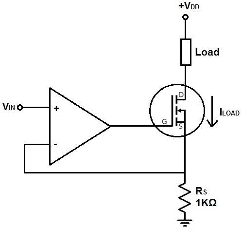 ajustable current source