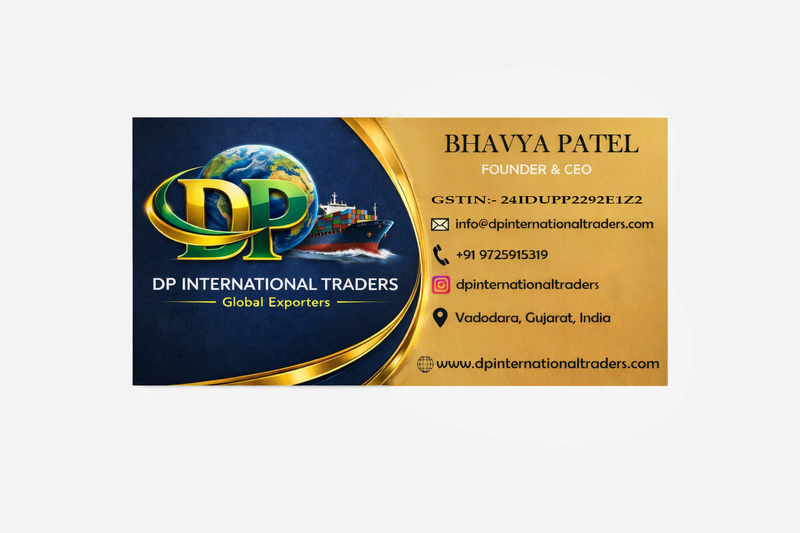 DP International Traders Business Card