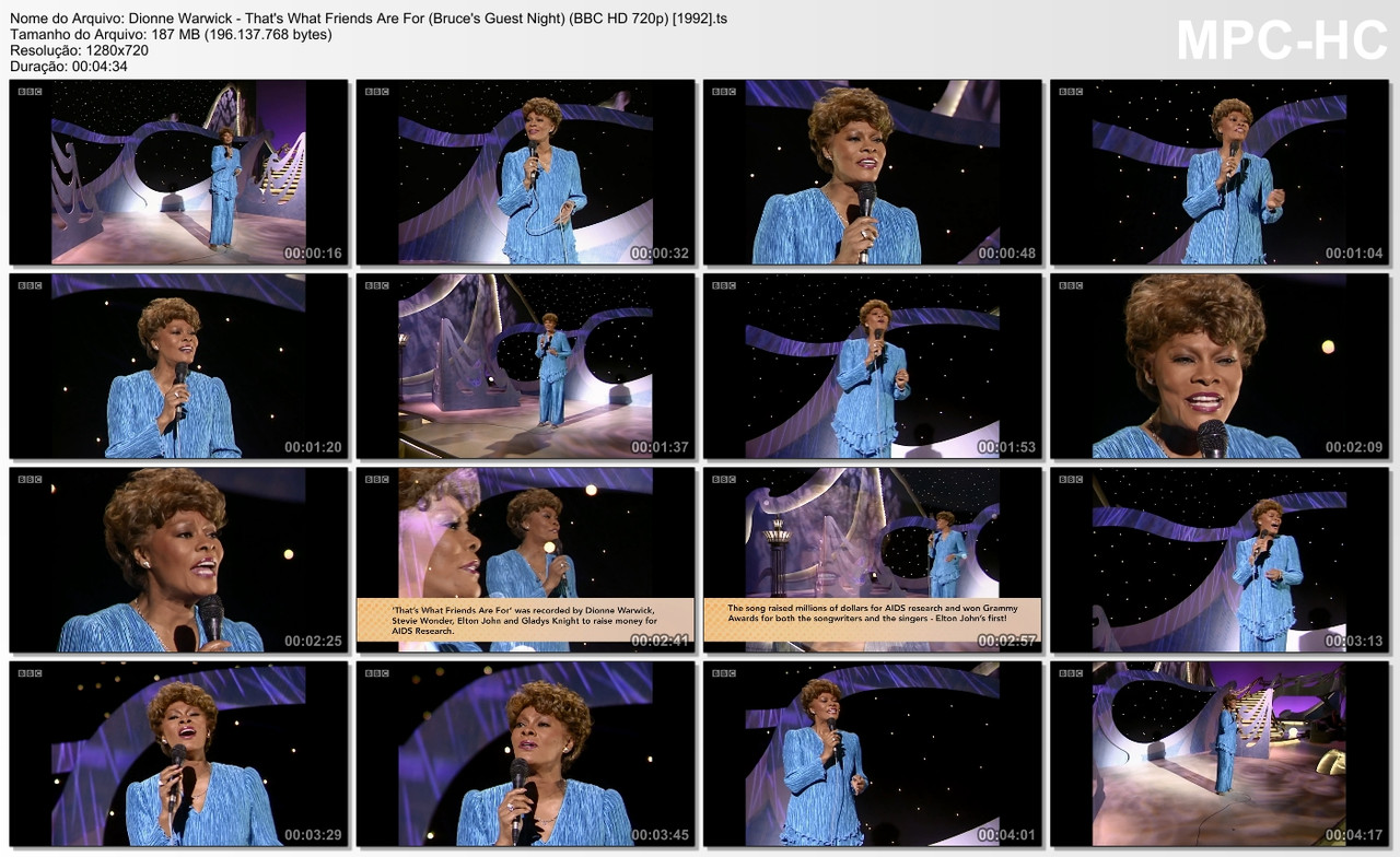 Dionne Warwick - That's What Friends Are For (Bruce's Guest Night) (BBC HD 720p) [1992].mp4
