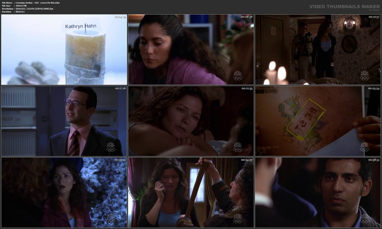 Crossing Jordan - 510 - Loves Me Not.mkv