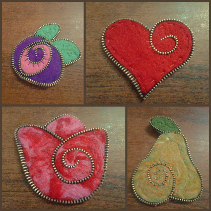 Новые броши