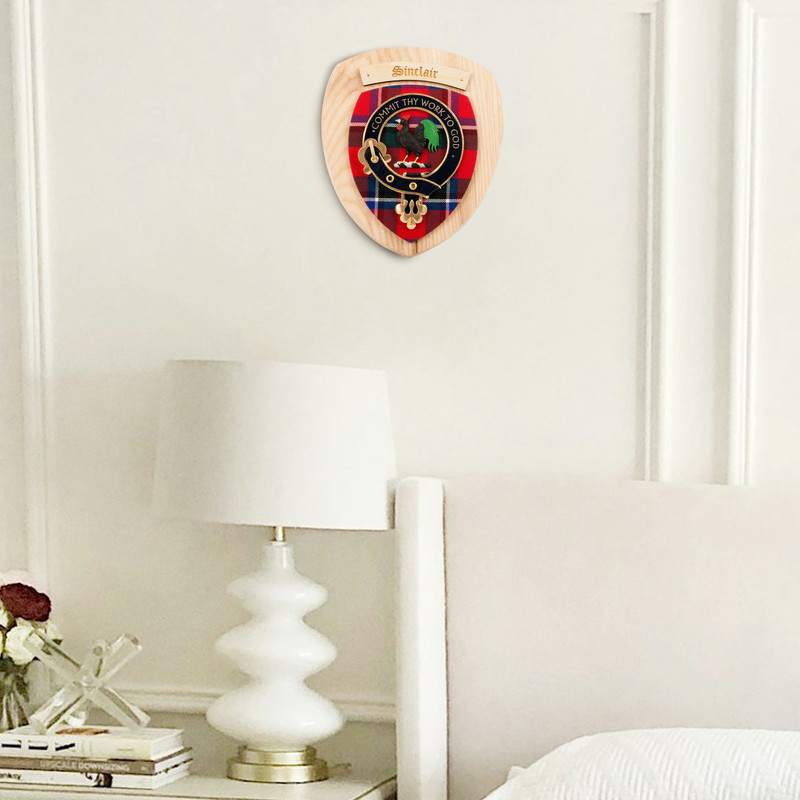 Scottish Clan Wall Plaque | Made in Scotland | Wood frame | Wall hanging Gift - Picture 453 of 517
