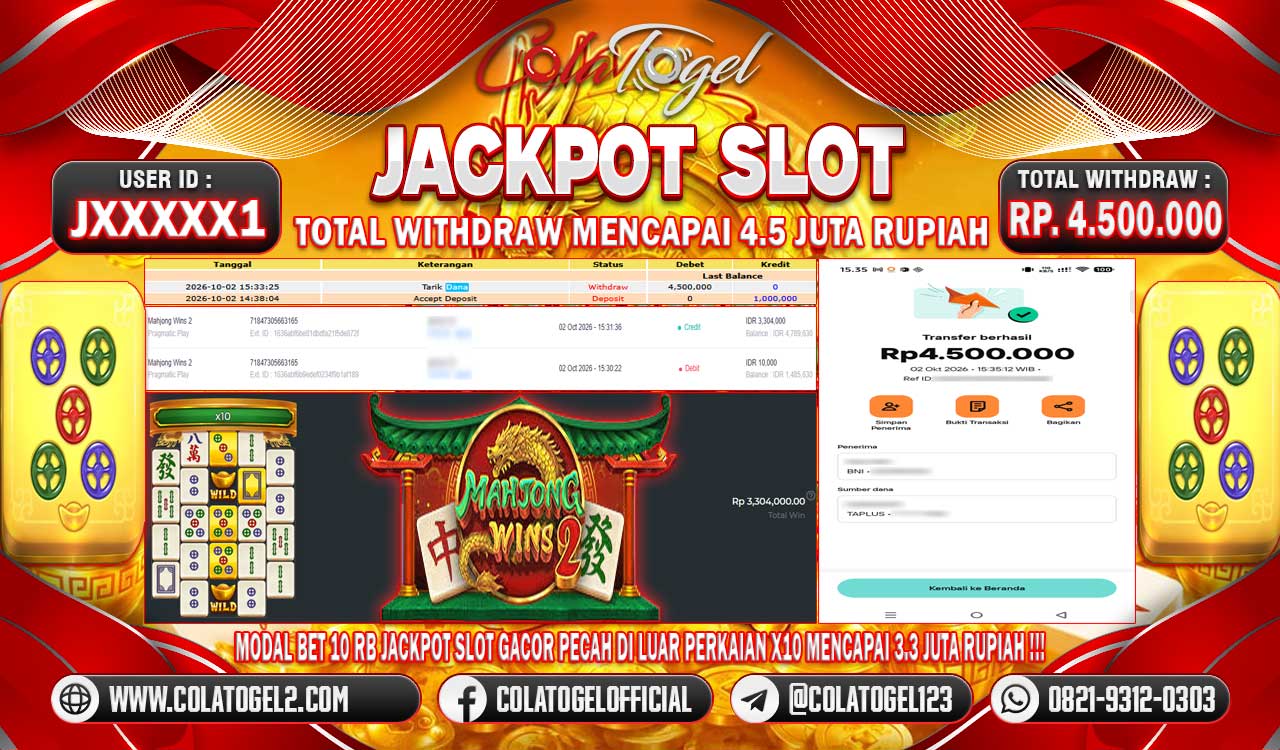 JACKPOT SLOT GACORR !!!