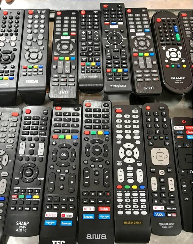 Catálogo de controles remotos universales y originales para LG, Samsung, Sony, TCL y más